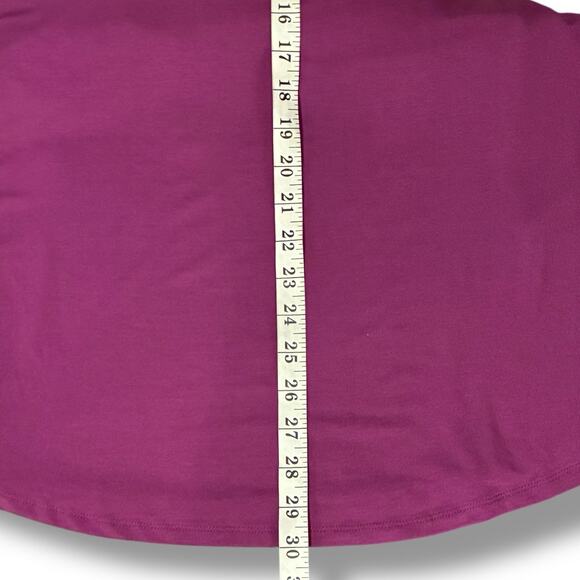 Chico’s Top Women's Size 3 (XL) Touch Of Cool Sweet Berry Cowl Neck Blouse - Picture 6 of 6